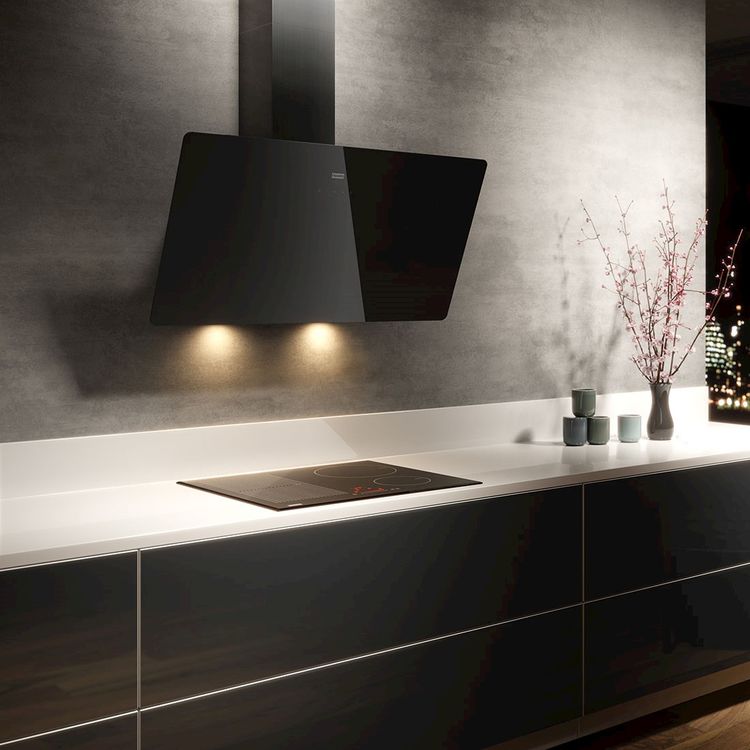 Coifa de Parede Evo Black Franke 90cm 220V lojafranke