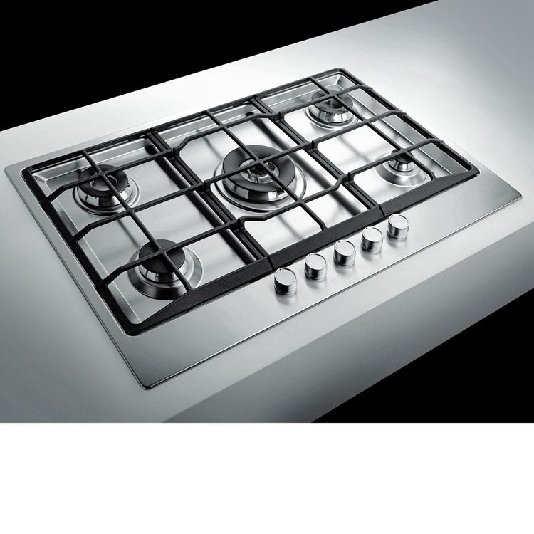 Cooktop a Gás Neptune Inox Franke 79x51 com Kit de Conversão lojafranke