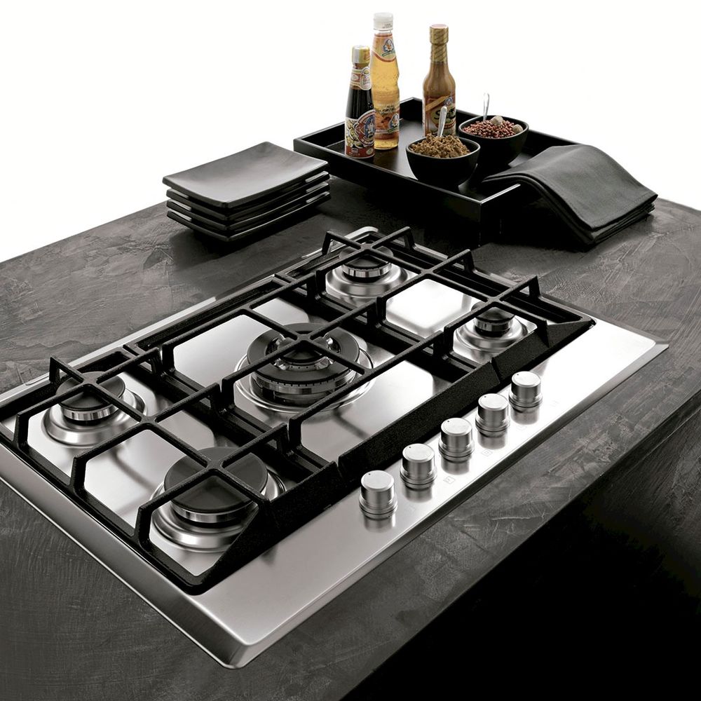 Cooktop a Gás Multicooking Inox Franke 70x51 com Kit de Conversão