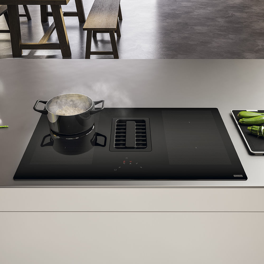 Extractor Franke Mythos FMA 839 Cooktop e Coifa integrados 83x52